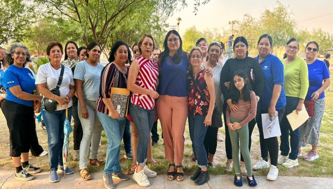 Reunión con la comunidad